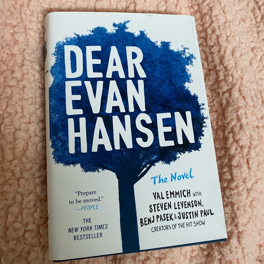 Dear Evan Hansen Hardcover Book